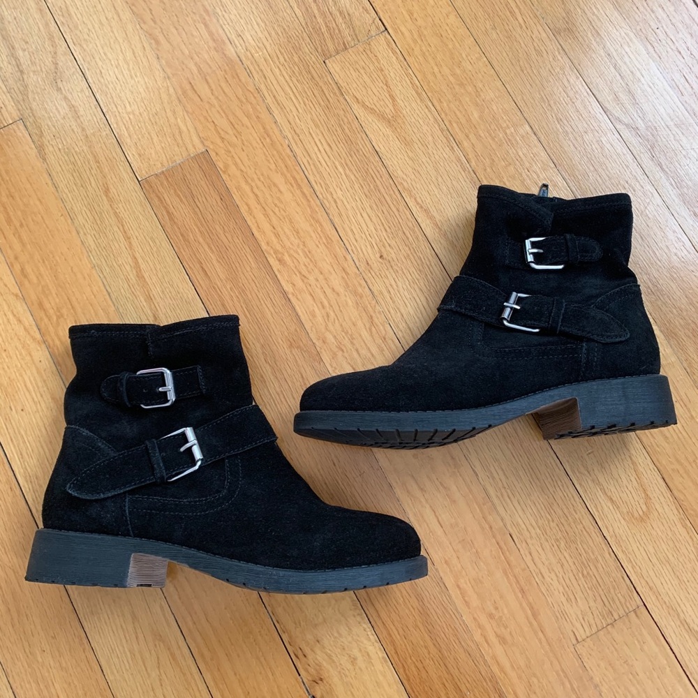 Steve Madden Moto ankle boots (never worn)